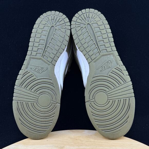 Nike Dunk Low Medium Olive Women’s Size 9 DD1503-120 Olive Green White Athletic - Picture 8 of 10